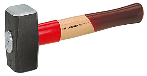 GEDORE Fäustel Rotband-Plus mit Eschenstiel, 1500 g, 1 Stück, 620 E-1500