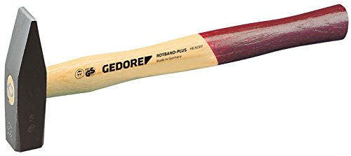 GEDORE Schlosserhammer mit Eschenstiel, 500 g, 1 Stück, 4 E-500
