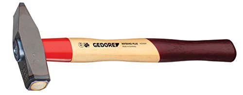 GEDORE Schlosserhammer Rotband-Plus mit Hickorystiel, 500 g, 1 Stück, 600 IH-500