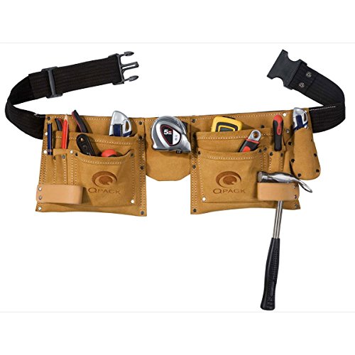 Qpack 366.008 Werkzeuggürtel – Double tool belt 22 x 10 x 20 cm